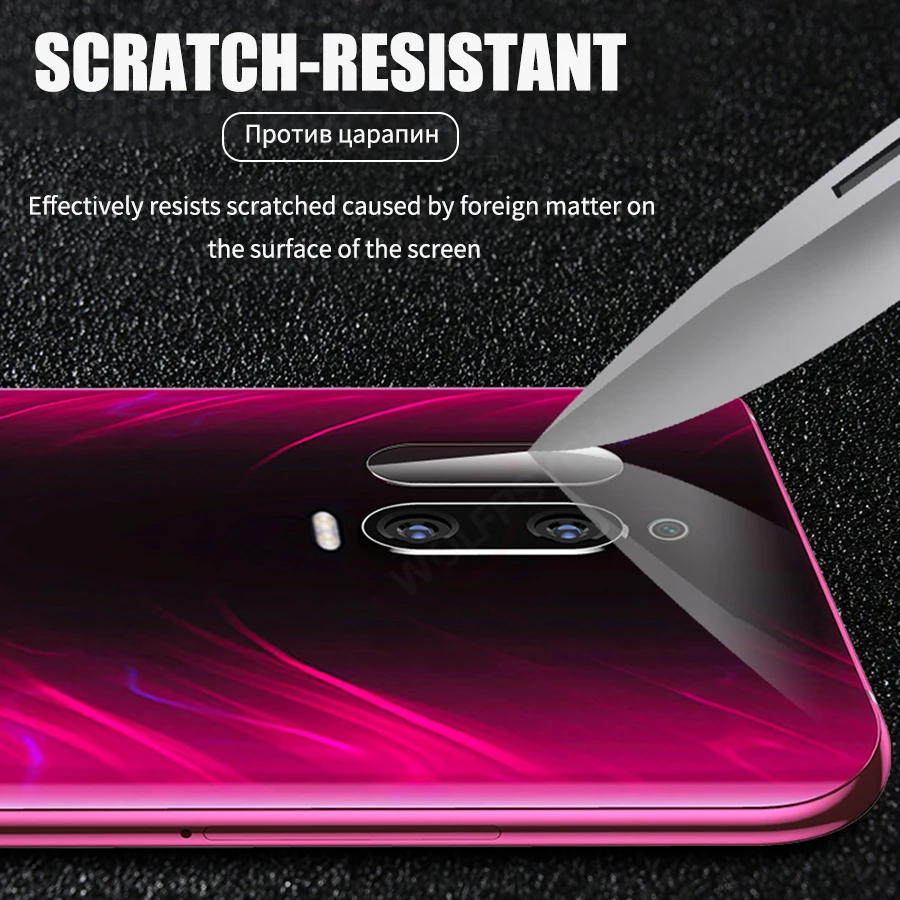 Для Xiaomi Mi 8 9 SE A2 Lite 9T Redmi Note 7 5 6 K20 Pro Pocophone F1 объектив для камеры закаленное стекло