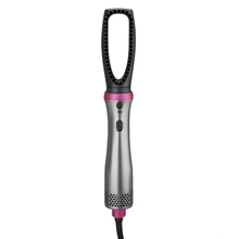 Многофункциональный фен для волос 5-в-1 горячий воздушный гребень вольюмайзер вращающаяся щетка для горячей укладки волос бигуди Ролик повернуть стайлер гребень фен укладка локоны