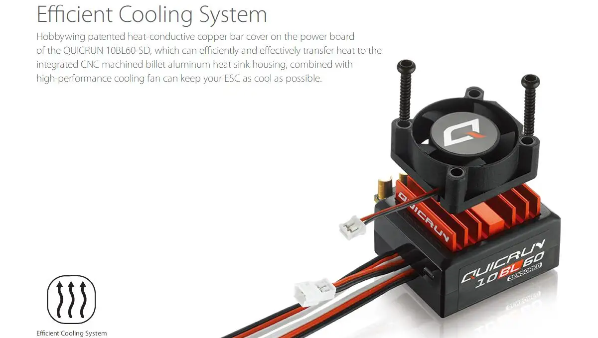 Hobbywing QUICRUN 10bl60-sen6060a/10BL120 Sensored 120A Бесщеточный Регулятор скорости ESC с BEC для 1/10 1/12 RC автомобиля buggie
