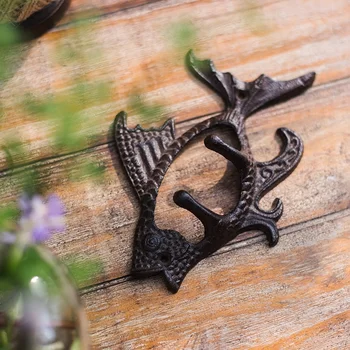 

1pc Flying fish-shaped iron wall Hanging Rack Art Hooks Plant Stand Flower Pot Hook Holder of home Courtyard outdoor decorative