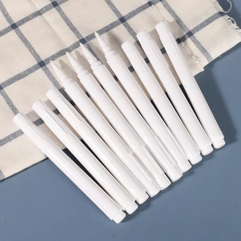 

10pcs Erasable Marker Pens White Liquid Chalk Pens for Kitchen Label Sticker Jar Stickers Storage Spice Stickers Blackboard Tags