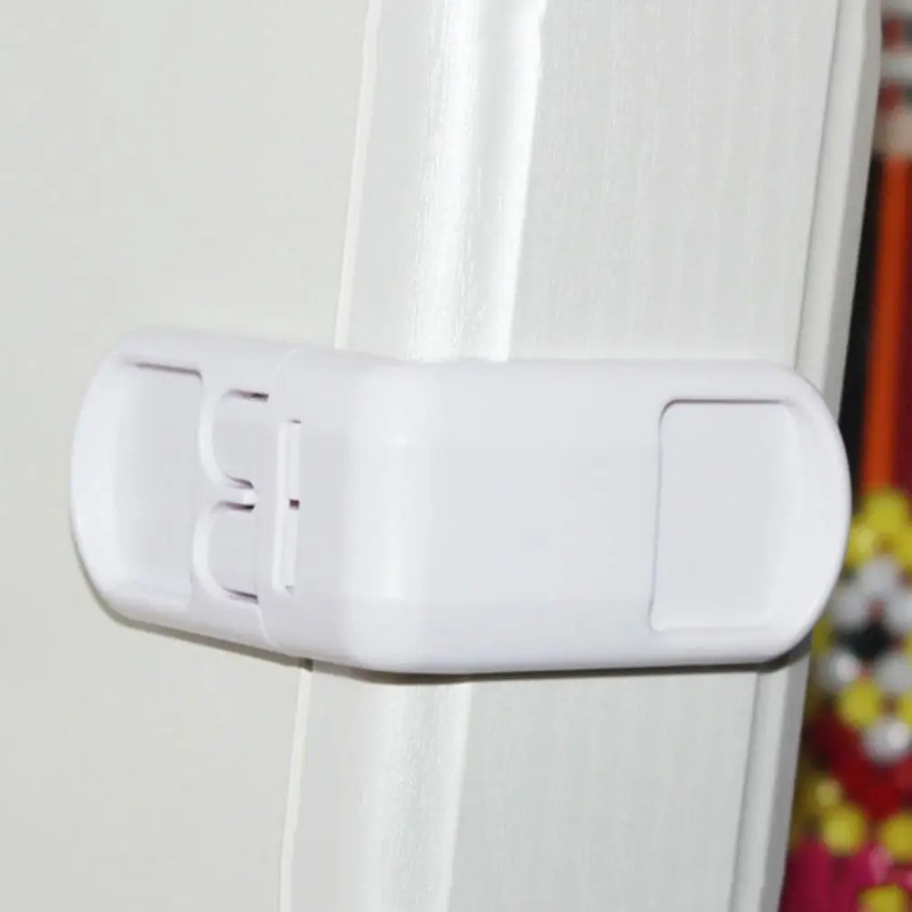 Детская безопасность дверь шкафа шкаф ящики ручки замок G1|Защелки и болты для