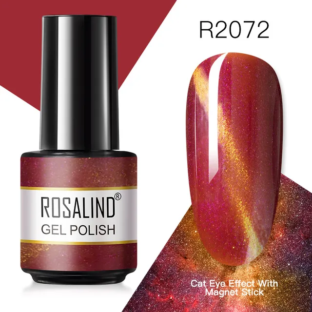 ROSALIND Gel Nail Polish 7ML Matte Base Top Coat For Soak Off Gel Polish UV LED Gel Semi Permanent Varnishes Design Nail Art RAR2072