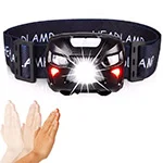 Mixxar white with red light headlamp