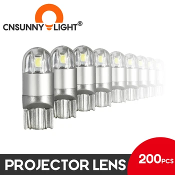 

CNSUNNYLIGHT 200PCS T10 3030 2SMD LED W5W Car Wedge Clearance Signal Light 192 168 Auto License Plate Lamp Parking Reverse Bulb