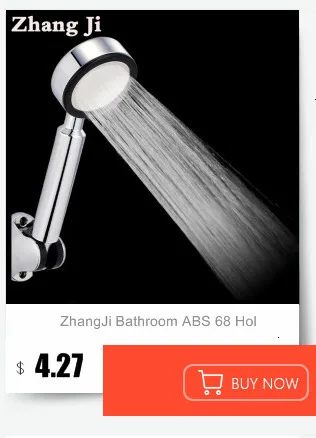 ZhangJi Горячая 300 отверстия душевая головка водосберегающий поток с хромом ABS Дождь высокого давления распылитель сопла аксессуары для ванной комнаты