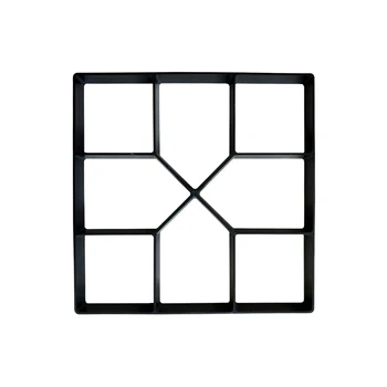 

Reusable Garden Pavement Path Maker Mold Walk Brick Concrete Form Square Stepping Stone Molds for DIY Walkway Yards Walking