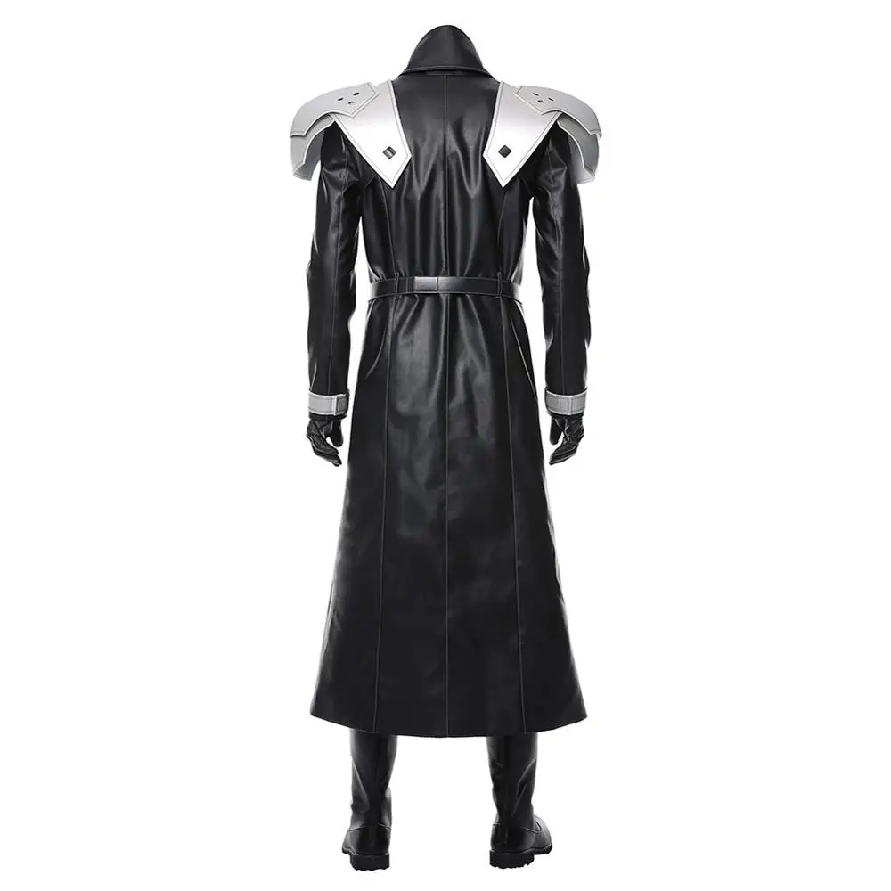 Ремейк Final Fantasy косплей Sephiroth костюм FF VII Sephiroth Униформа костюм для взрослых Хэллоуин Карнавальный костюм для мужчин индивидуальный заказ