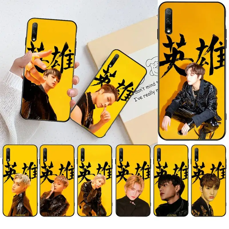 HPCHCJHM kpop NCT 127 Neo Zone черный ТПУ мягкий резиновый чехол для телефона Huawei Honor 20 10 9 8 8x 8c 9x