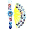 Princess Elsa Children Watches Girls Rubber Digital 3D Projection Mickey Watch Kids Clock Boys Wristwatches Gift Dropshipping 1
