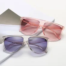 Модные унисекс винтажные затененные линзы тонкие очки модные зеркальные линзы солнцезащитные очки универсальные зеркальные поляризованные солнцезащитный очки для вождения#45