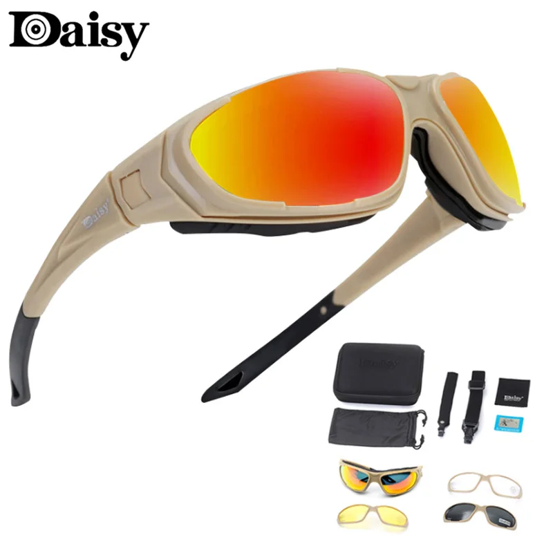 Поляризованные солнцезащитные очки Daisy C9 в стиле милитари мужские тактические