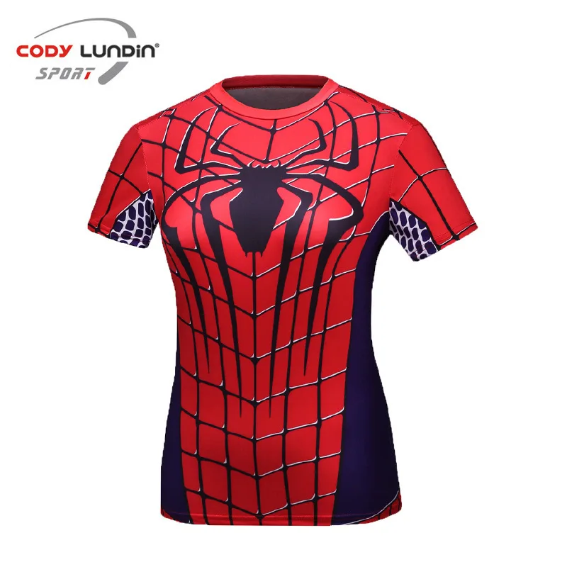 BBJ Rashguard T Shirts For Women Short Sleeve MMA Compression Muay Thai Kickboxing Gym Sportwear