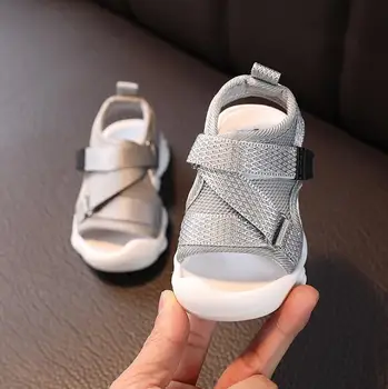 

Baby comfortable sandals summer new boy girls beach shoes kids casual sandals children fashion sport sandals size 21-25