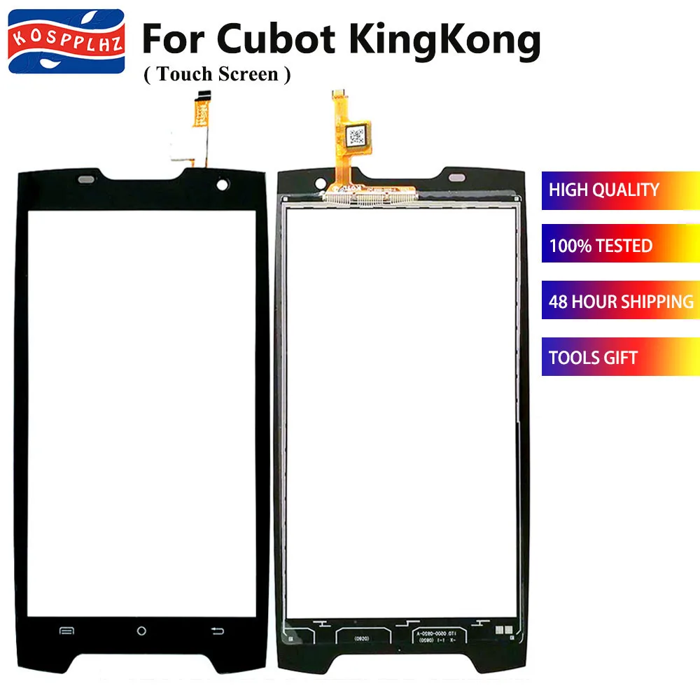 Новинка 100% сенсорный экран с цифровым преобразователем для Cubot KING KONG KINGKONG