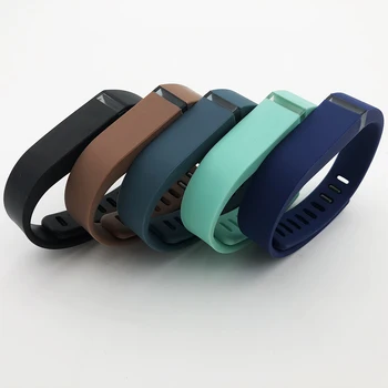 

5pcs/lot Replacement Strap Compatible for Fitbit Flex Bracelet Sport Bands with Metal Watch Band Clasp