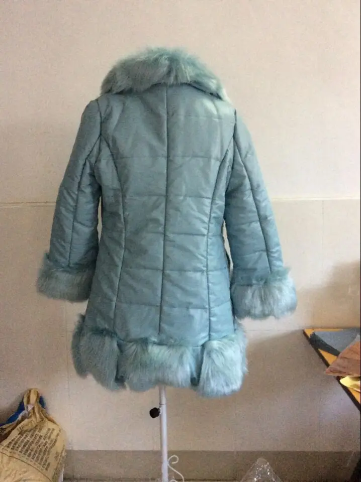 6XL, зима, осень, Женская куртка, пальто из кожи лисы, пальто из искусственного меха, Chaqueta mujer, офисное длинное легкое пальто, casacos Y716