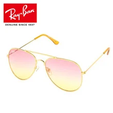 RayBan RB3025 Солнцезащитные очки Авиатор RayBan очки для мужчин/женщин ретро походные очки поляризованные классические оттенки