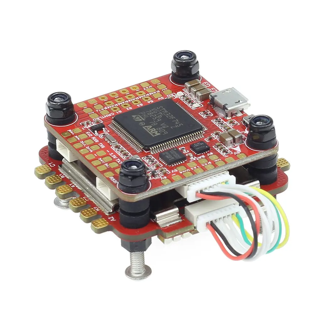 HGLRC вперед 65A 3-6S L431 BL32 4 в 1 ESC+ FD765-VTX F7 FC управление полетом для FPV гоночных дронов аксессуары
