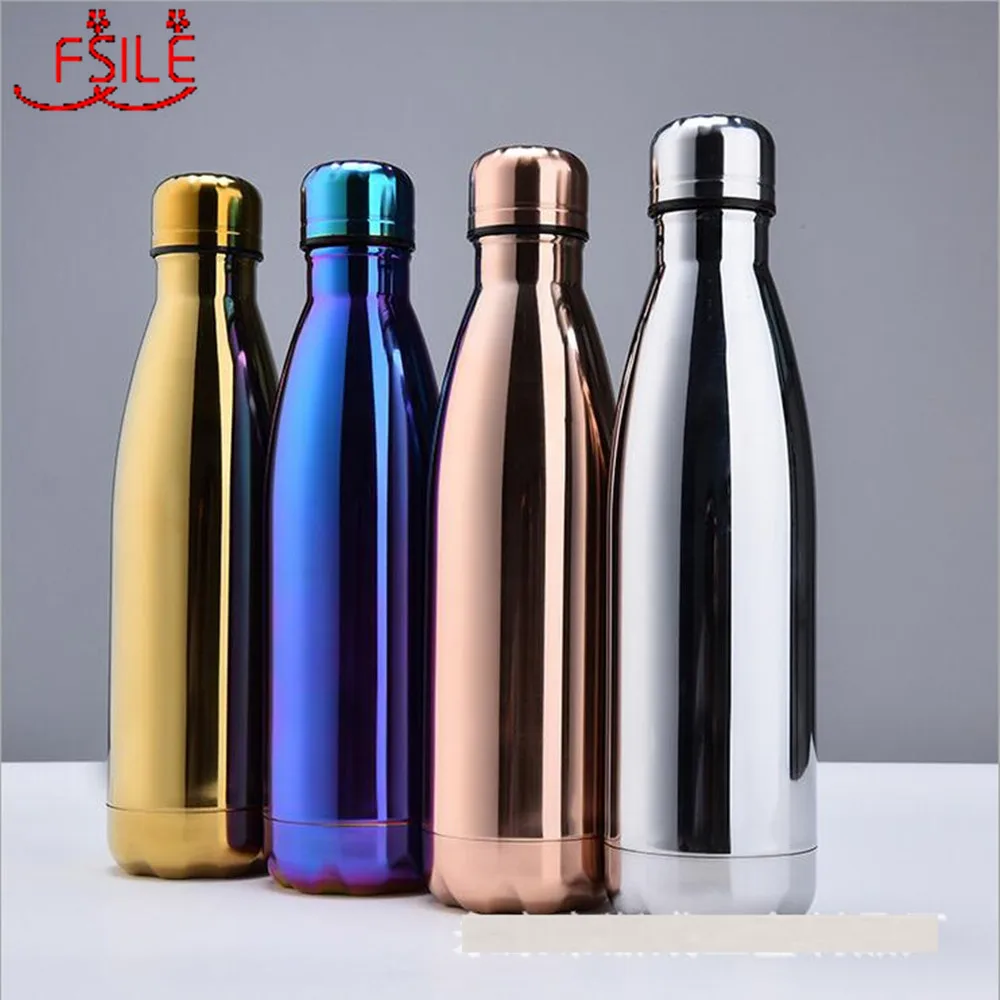 

500/1000ml Double-Wall Insulated Vacuum Flask Stainless Steel Water Bottle Cola Water Beer Thermos for Sport Bottle