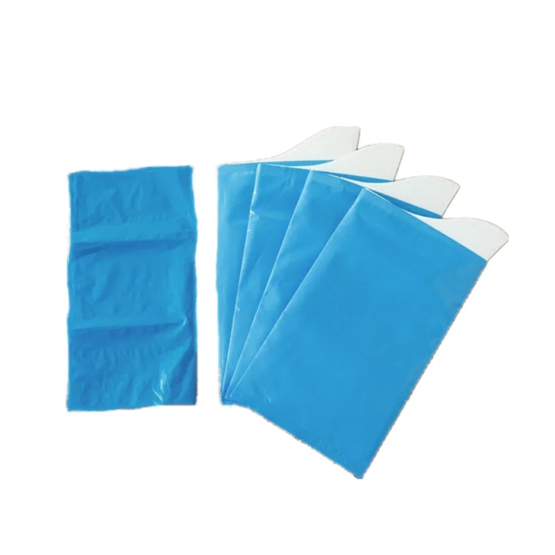 16pcs 600ml Outdoor Emergency Urine Bag Portable blue Pee Bags Disposable Car Travel Urinate Bags Mini Toilet Child Adult unisex