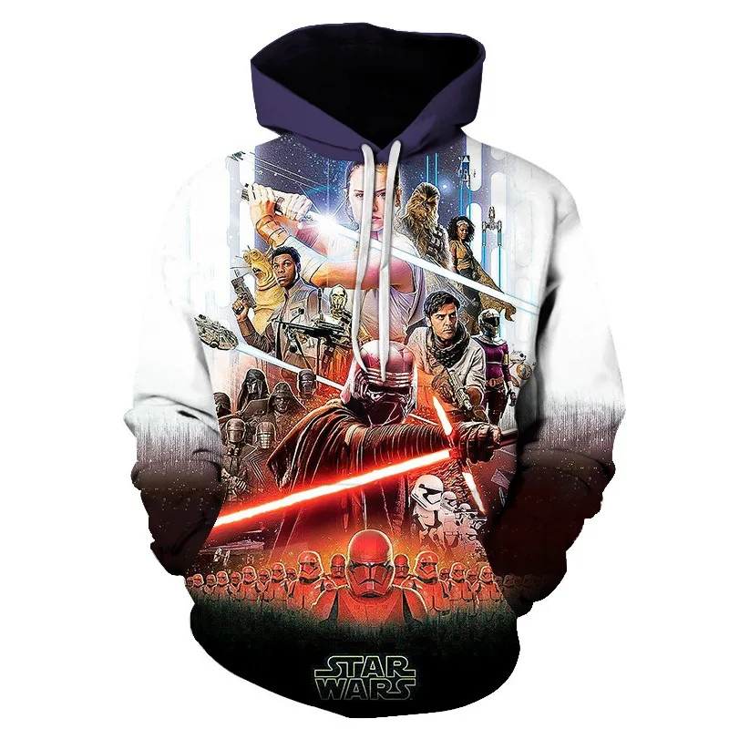 Звездные войны 9 Скайуокер Толстовка свитшоты Kylo Ren толстовки Rey толстовки Звездные войны косплей Скайуокер толстовки