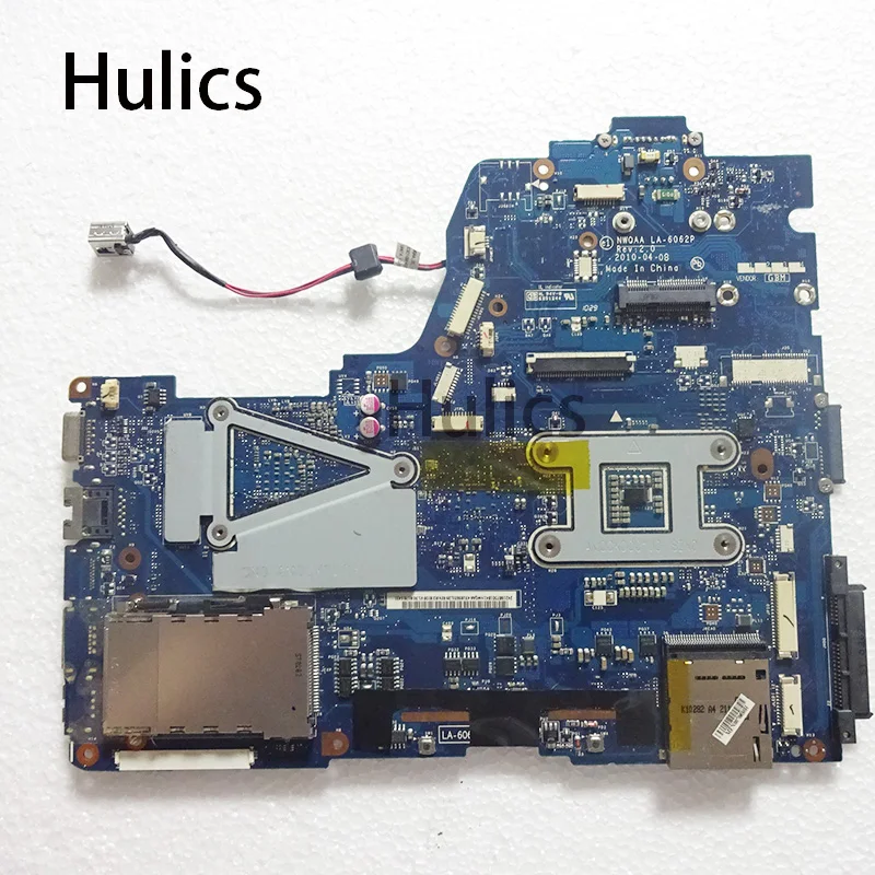 Hulics материнская плата для Toshiba Satellite A660 A665 K000106370 HM55 NWQAA D29 LA-6062P