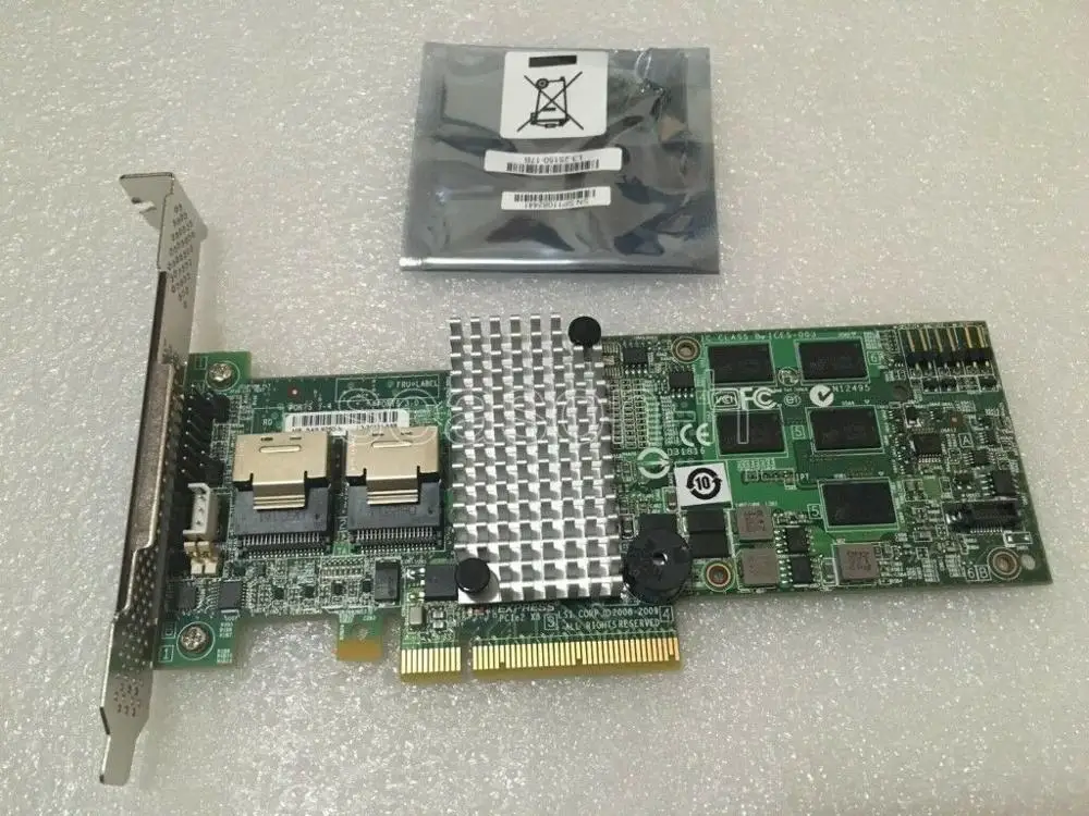 LSI00202 + LSI00292 Megaraid SAS 9260 8i 2 0 SSD ключ RAID контроллер 512m кэш|Платы расширения| |