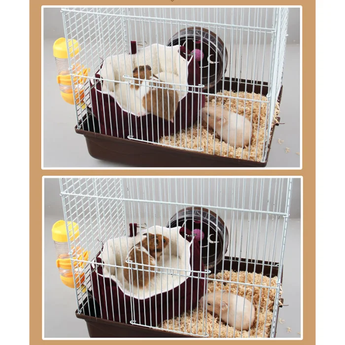 Sleeping Sofa Bed Pet Nest for Guinea Pig Ferret Hamster Squirrel Washable Mini Pet Bed-Drop