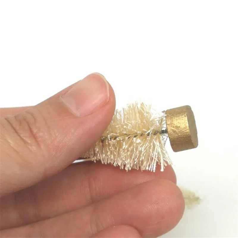 10PCs/Bag 4cm Mini Christmas Tree Christmas Party Hanging Home Tree Decoration Gift Micro landscape - Цвет: color 1