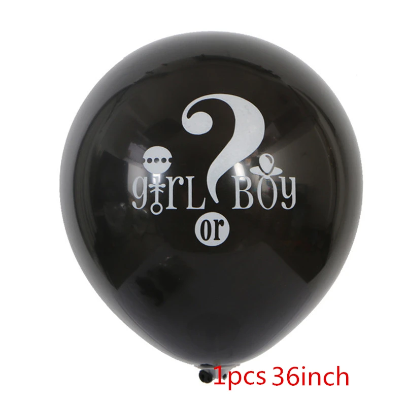 Черный, 36 дюймов, латексный воздушный шар для мальчиков и девочек, вечерние для украшения детского душа, украшение для девочек и мальчиков, фольга, шар 88