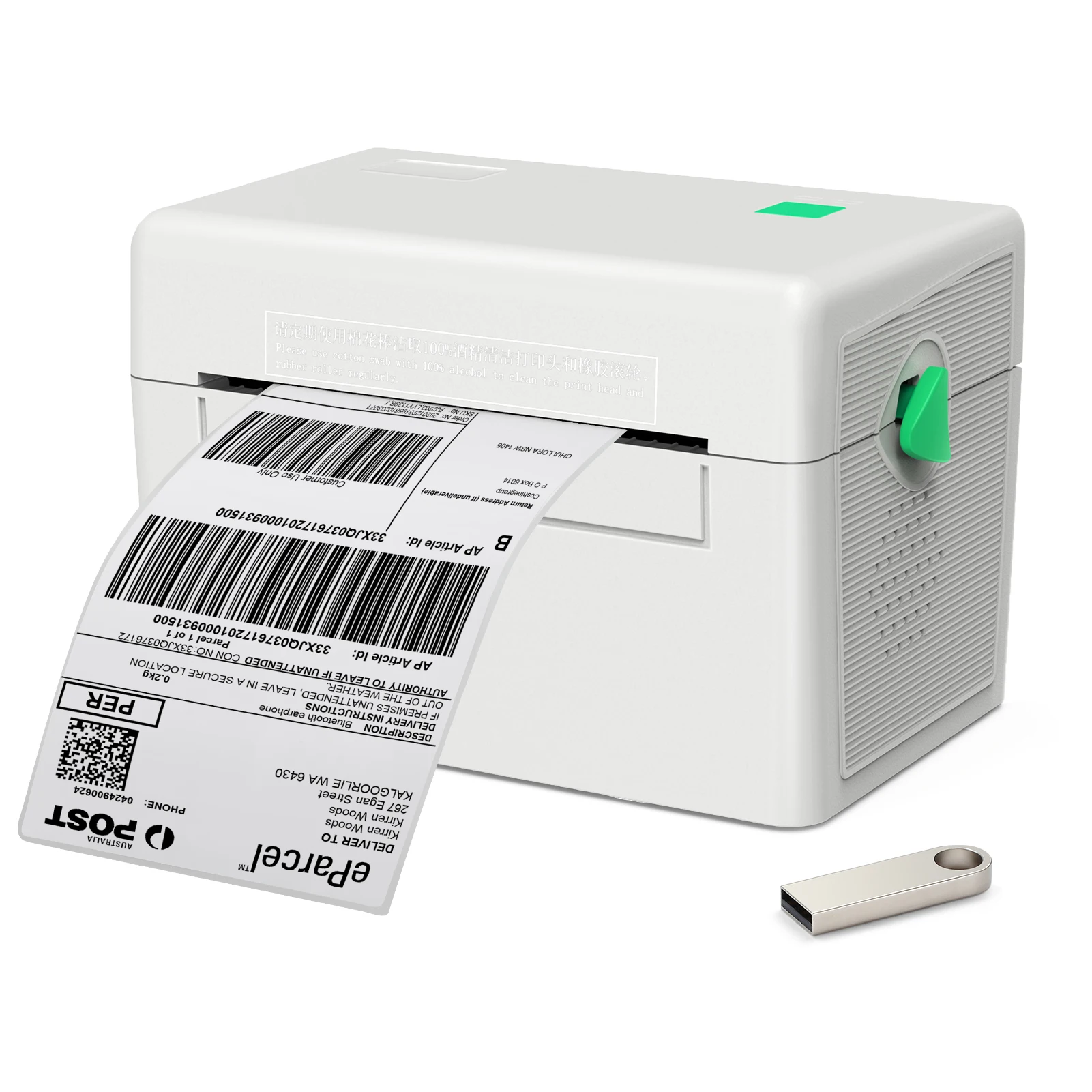 4x6 Direct Thermal Label Printer Usb Shipping Paper Printer High-speed Barcode Printer Shipping Label Maker - Printers - AliExpress