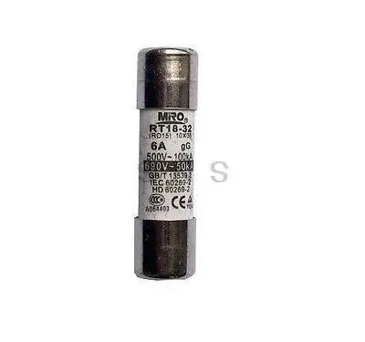 

RT18-32 6Amp Cylindrical Fuse Links (5Pack)