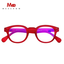 Meeshow, новинка, очки для чтения, мужские очки, анти-синий луч, очки для глаз, UV400, французский экран, дальнозоркость+ 1,0+ 2,5 1513