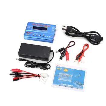 

iMAX B6 80W 6A Lipo NiMh Li-ion Ni-Cd RC Balance Charger 10W 2A Discharger with 15V/6A AC/DC Adapter for RC Model Battery