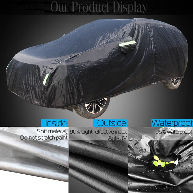 Half Top Car Cover Fit Peugeot 208 Fit Renault Clio UV Protection Dustproof  Sun Shield for Hatchback Car Sunroof Protector - AliExpress