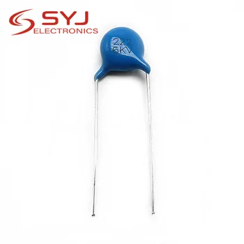 

10pcs/lot High-voltage ceramic capacitors 6KV 6000V 2200P 222M 222 In Stock