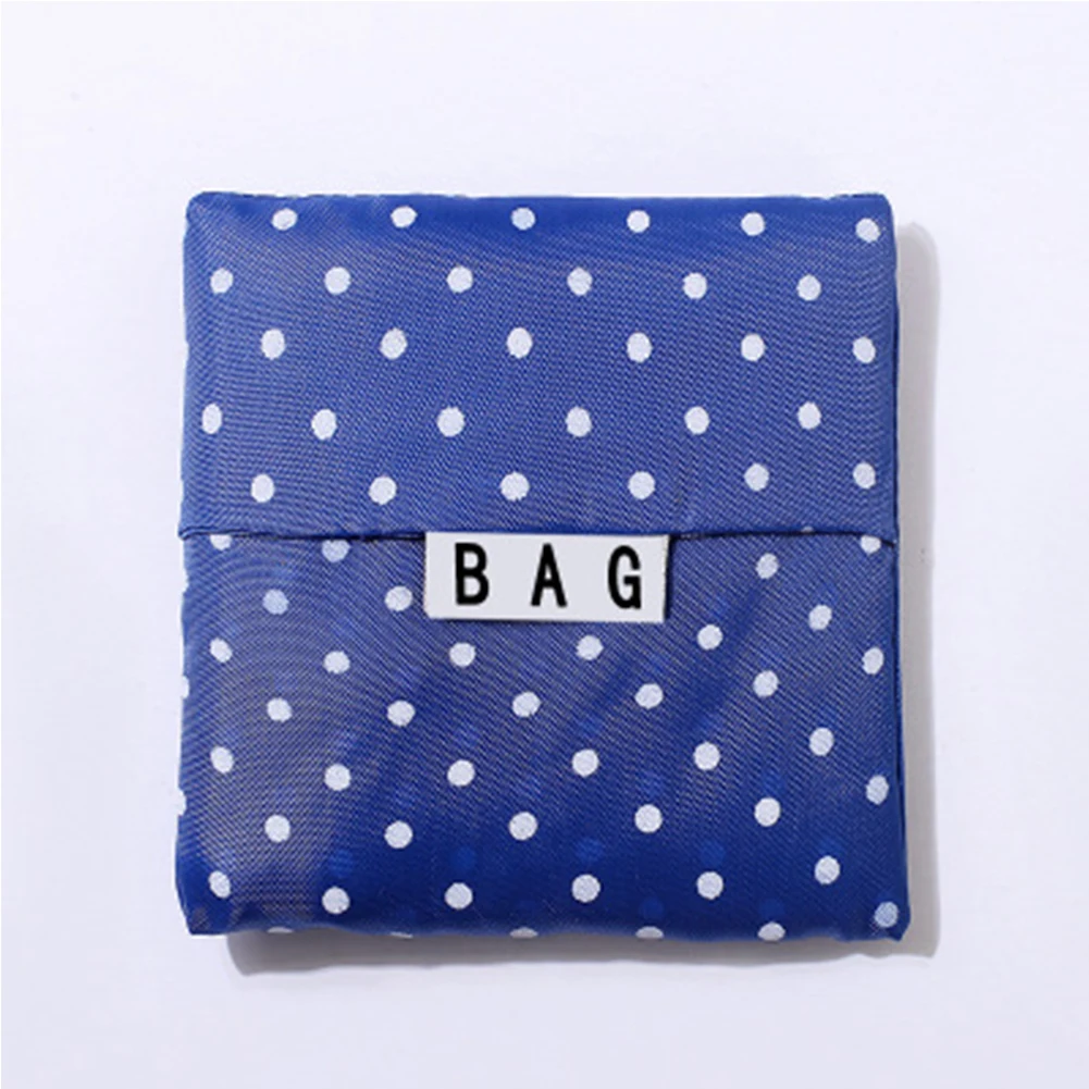 Пищевая продуктовая многоразовая Большая вместительная домашняя износостойкая переносная Дорожная сумка из полиэстера Складная хозяйственная сумка