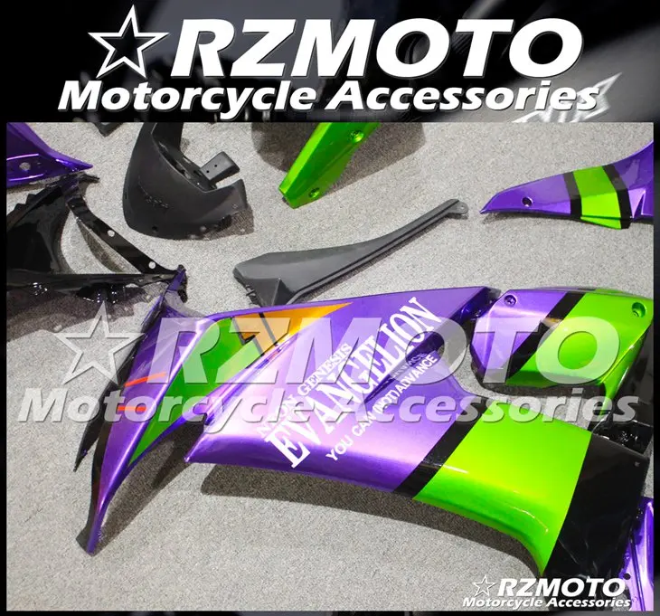 ABS мотоцикл обтекатель комплект для KAWASAKI ZX-10R 2008-2010 год кузов литьевая форма Магазин № 2246
