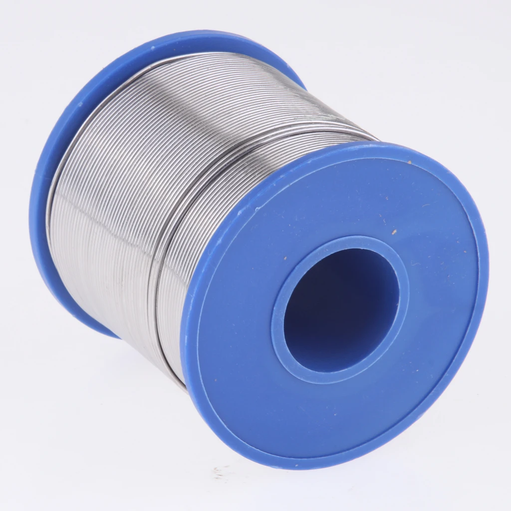 500g Tin Lead Solder Wire Rosin Core 2% Flux Iron Welding Tool 0.8mm Diameter For Electrical and Electronics Soldering Wire Roll