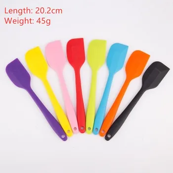 

2019 New Silicone Cream Butter Spatula Mixing Cake Tools Batter Scraper Brush Butter Mixer Cake Brushes Baking Tool Kitchen ware