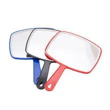 

Fashion Portable Hand Mirror Anti-fog Portable Vibrant Color Home Salon Travel Cosmetic Mirror for Gift Female