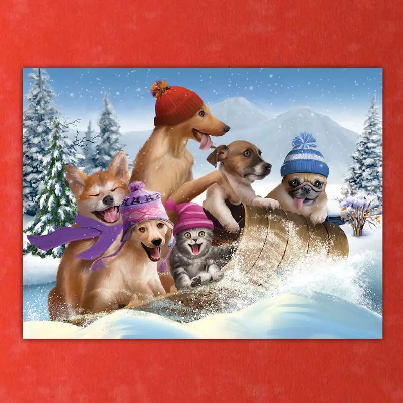 Snow Dog DIY 5D Full Drill Diamond Painting Embroidery Cross Stitch Kit Rhinestone Home Decor Craft Q6PE Snow Dog DIY 5D Full Drill Diamond Painting Embroidery Cross Stitch Kit Rhinestone Home Decor Craft Q6PE