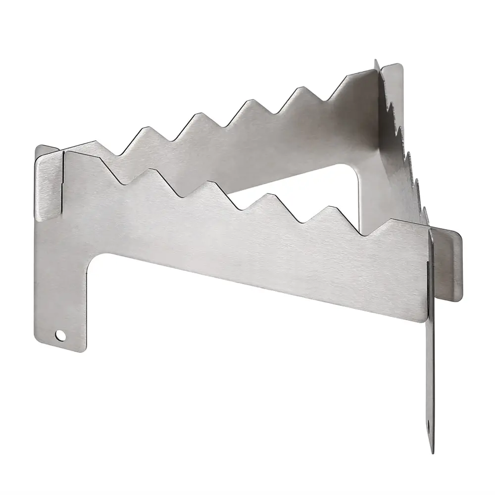 Уличная Сверхлегкая Складная титановая подставка для кастрюль кемпинга пешего