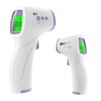 

Non-Contact Baby Thermometer Infrared Digital LCD Body Measurement Forehead Ear Adult Body Fever IR Children Temperature Gun