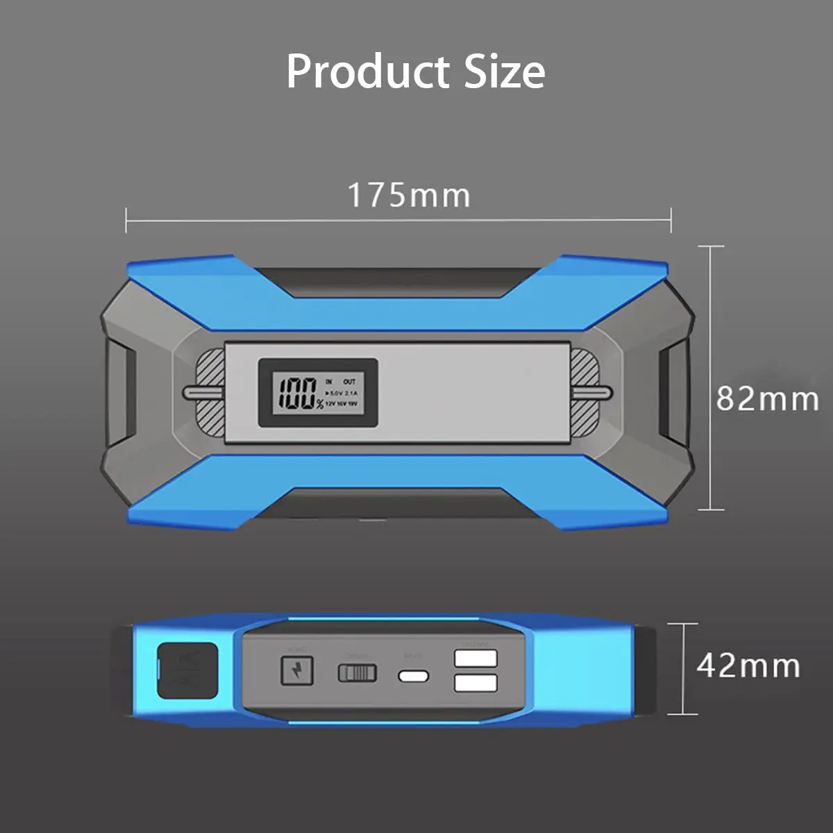 portátil carregador de bateria de carro impulsionador