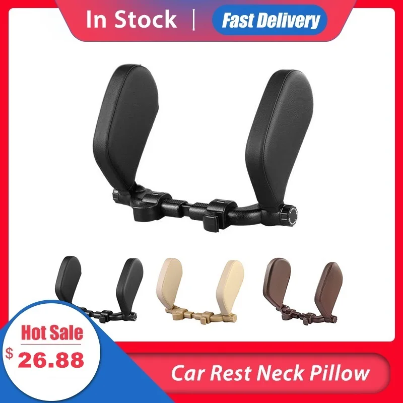 

Car Seat Headrest Travel Rest Neck Pillow Support Solution For Kids And Adults Children Auto Seat Head Cushion Car Pillow