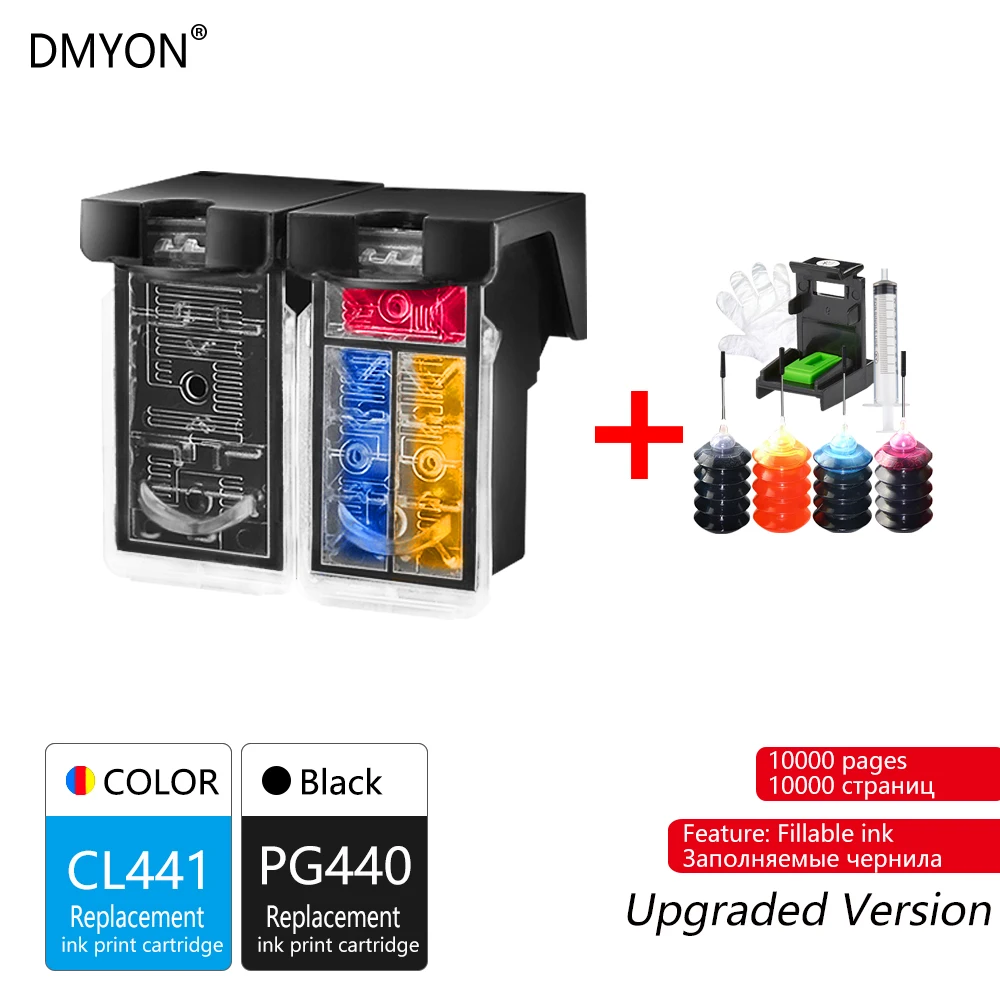 DMYON PG440 CL441 картридж совместимый для Canon PG440 CL441 для MG3640 MX374 MX394 MX434 MX454 MX474 MX514 MX524 принтер