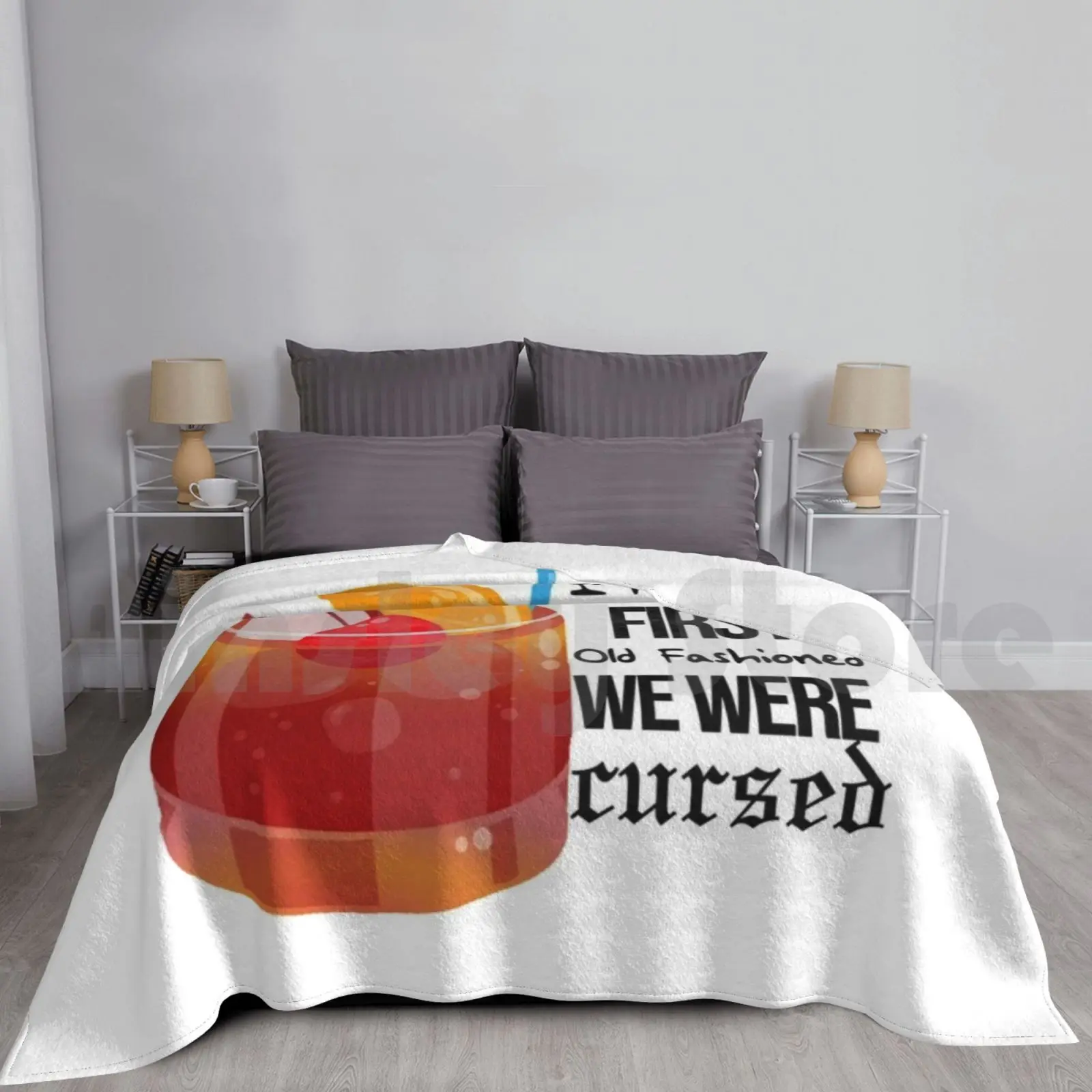 

Я узнал это с первого старого образа, мы были проколенными одеялами для дивана-кровати, путешествий, быстрым дебютом