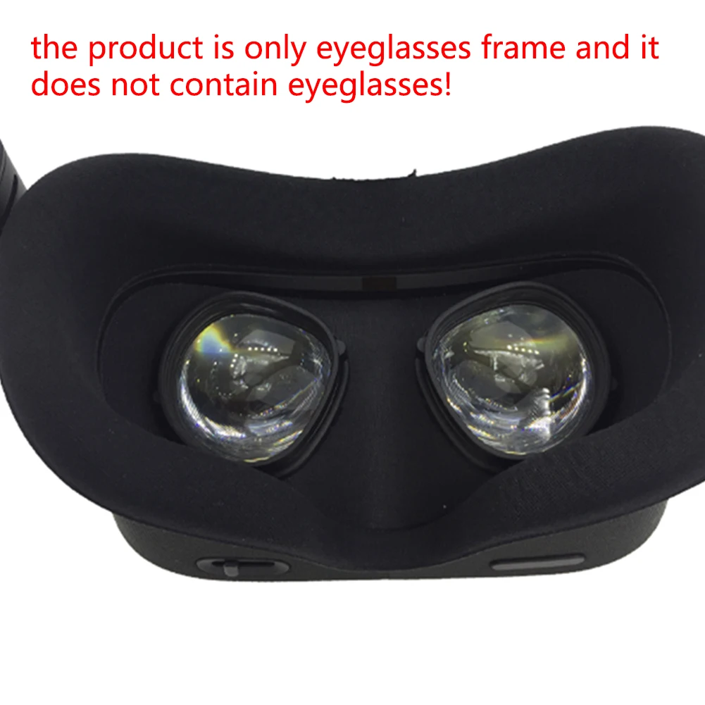 

1 Pair Eyeglass Frame Accessories Magnetic Parts ABS Easy Install Lens Protection Quick Disassemble For Oculus Quest VR Headset